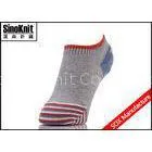 American Flag Patterned Knitting No Show Socks Customized Womens Boart Socks thumbnail-1