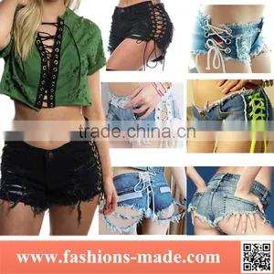 Sexy Tight Women Jeans Shorts for Women Summer Wear thumbnail-1