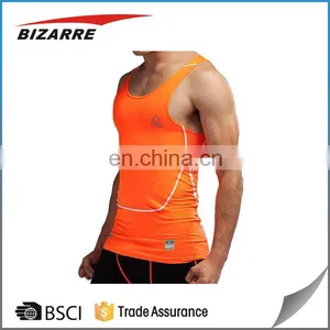 Wholesale Custom Stringer Tank Top Fitness Men Jersey Sleeveless Vest thumbnail-3