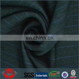 Polyester/rayon/wool Blend Suiting Fabric thumbnail-1