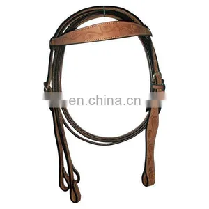Horse Leather Headstall and Bridle thumbnail-1
