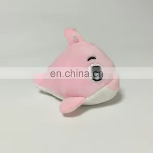 Dolphin Pink Cute Mini Soft Stuffed Sea Animal Plush Keychain thumbnail-3