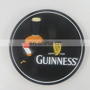 Home Decoration Customed Printed Small Cheap Sale Magnet Soft PVC Coaster thumbnail-3