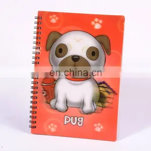 China Wholesale 3D Lenticular Spiral Notebook thumbnail-3