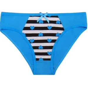 Yun Meng Ni Sexy Underwear Front Heart Printed Ladies Briefs Ultra Soft Cotton Women's Panties thumbnail-5