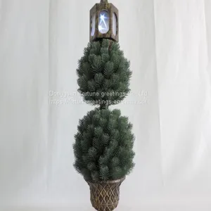 Artificial Christmas Pot Tree thumbnail-1
