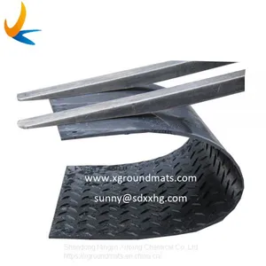 HDPE Plastic Mats 910*2440mm Hdpe Ground Mat With Texture thumbnail-2