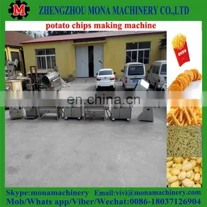 Multifunctional Potato Chips Production Line/sweet Potato Chips Machine/potato Chips Making Machine thumbnail-4