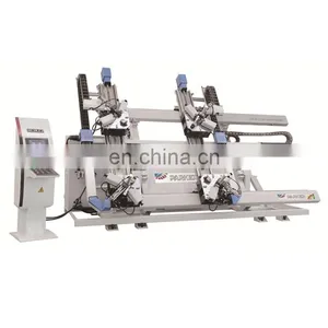 China Factory Sale Aluminum Profile Doow Window Automatic 4 Heads Corners Crimping Machine thumbnail-2