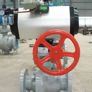 Emergency Shut Down Pneumatic Actuated Trunnion Mounted Ball Valve thumbnail-4