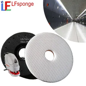 Lfsponge Subway Stations Ground Deep Cleaning Melamine Pads New Nano Sponge Nano Floor Polisher Pad thumbnail-2