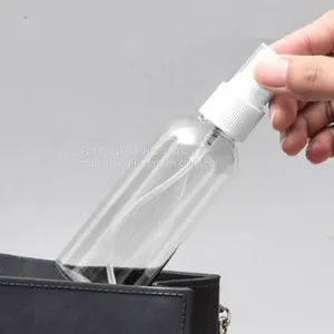 Hot Sale OEM Low MOQ PET Plastic Spray Bottle 5ml 10ml 30ml 50ml 60ml 80ml 100ml 120ml in Many Colors thumbnail-3