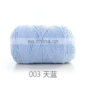High Quality Colorful 2.03NM Worsted Cotton Acrylic Blend Knitting Yarn For Handicraft thumbnail-2