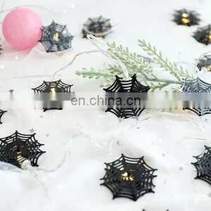 Halloween Lights Hot Selling High Quality Indoor Led String Printing Scary Spider Web Light for Holiday Pendant Decoration thumbnail-3