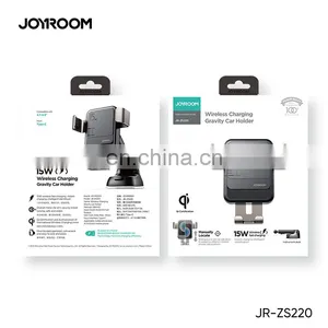 JOYROOM Phone Car Mount Tablet 360 Degree Holder Air Vent Dashboard Car Holder Wireless Charging thumbnail-4