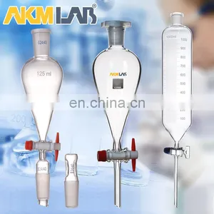 AKM LAB Glass Cylinder Shape Separating Funnel With Graduation thumbnail-6