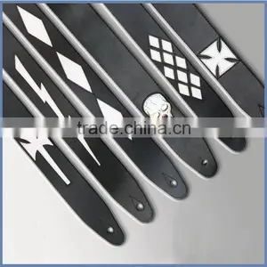 Competitive Price Suede Genuine Leather Guitar Strap thumbnail-6