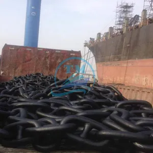 70mm Stud Chain/ u3 Studless Anchor Chain/black Coated Marine Chain thumbnail-4