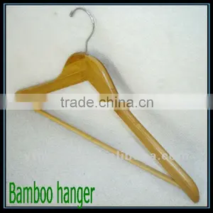 Enviromental Bamboo Hanger for Clothes thumbnail-1