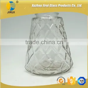 950ml Glass Food Jar With Rhombus Pattern thumbnail-1