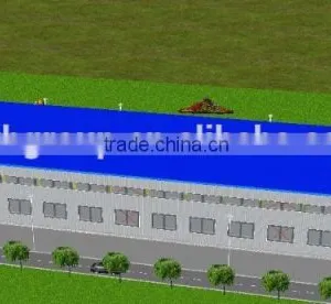 Column & Beam Steel Building With C / Z Channel for Purlin thumbnail-2