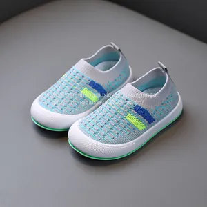 Shuttle Top Stitched Color Blocking Sports Casual Children's Shoes Baby Shoes thumbnail-4