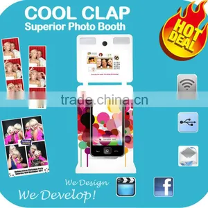 2014 Professional Portable Photo Booth For 2014 Fashion Portable Photo Booth For Famous Brand Promotion thumbnail-1