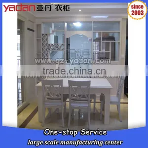 White Lacquer Dining Table Model With Price thumbnail-2