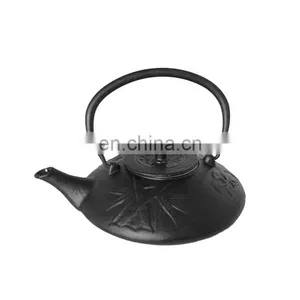 Cast Iron 500ml Tea Cup Saucermetal European Nordic Magic Tea Pot thumbnail-5