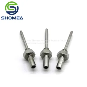 SHOMEA Customized Thin Wall 304/316 Stainless Steel One Round Closed End Temperature Probe thumbnail-3