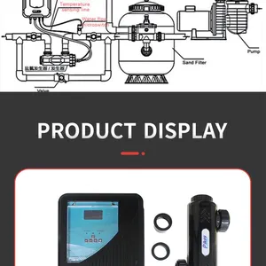 PIKES Pool Disinfection Accessories Automatic Dosing Swimming Pool Salt Water Chlorine Generator thumbnail-4