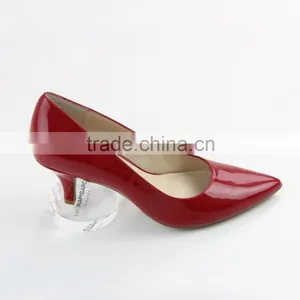 Clear Acrylic Rounded Block Riser For Women Shoe Acrylic Shoe Riser thumbnail-1