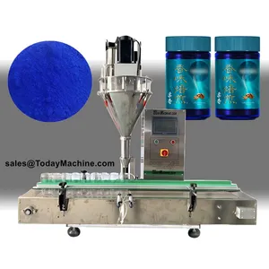 Automatic Weighing Auger Filling Machine for Seasoning Powder Spice Milk Powder thumbnail-1