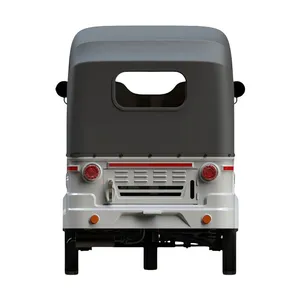 Hot Selling Indian Style Tuktuk Passenger Motortricycle 3 Wheeler 3-Wheel Gas Moped Scooter 200cc Engine Water Cooling With Passenger Carriage and Rain Canvas thumbnail-2