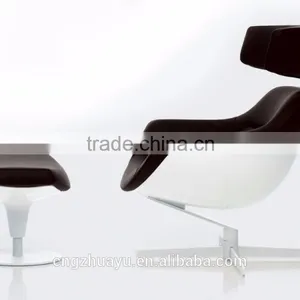 Cassina 277 Auckland Armchair With Headrest for Living Room thumbnail-2