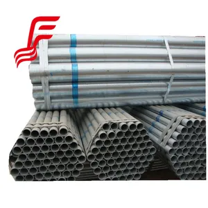Hot Dipped Galvanized Steel Pipe Size 1/2 3/4 1''2'' INCH GI Pipe Pre Galvanized Steel Pipe Price thumbnail-1