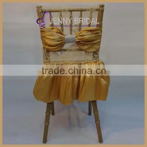 C104B Pink Chair Covers for Wedding Party thumbnail-2