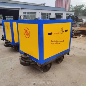 Mine-used Dangerous Goods Transport Vehicle, 600-gauge Mine Car Explosive Box, Qilu Bangtai, Rail-guided Blasting Equipment Vehicle thumbnail-4