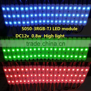 Factory Outlet 5050-3RGB-TJ LED Module DC12v 0.8w High Light thumbnail-2