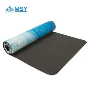 Extra-Wide Rubber Yoga Mat With Alignment Markers for Precision Practice thumbnail-4