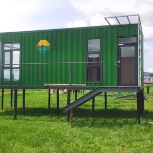 40FT Prefabricated Insulated Modern Design Modular Portable Container House thumbnail-3