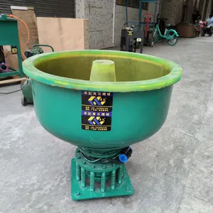 High-quality Vibratory Polishing Machine With PU-lined Barrel, 16-inch Round Bead Polishing Equipment thumbnail-1