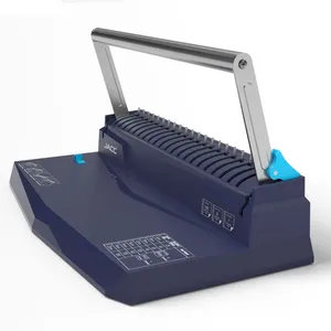Premium 8 Sheets 21 19 Hole Comb Binding Machine Document Binding Machine Note Book Binding Machine (CB8) thumbnail-5