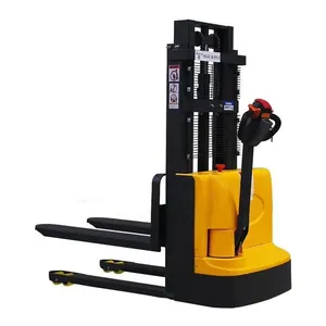 China FuLL Electric Stacker Equipment Walkie Electric Stacker 2tons 3tons 1.6m -5m Good Price Forklift on Sale thumbnail-3