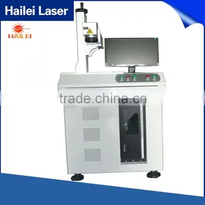 Hailei Factory Marking Machine 20W Marking Machines Manufacturers Pneumatic Marking Machine thumbnail-1