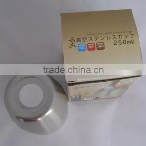 250ML Double Wall Vacuum Coffee Mugs Beer Mugs thumbnail-3