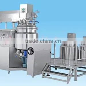 Stainless Steel Bottom Homogenizer Vacuum Emulsifying Mixer Cosmetic Mixer thumbnail-1