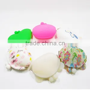 Colorful Silicone Purse Wallet Cute Animal New Design Silicone Coin Purse thumbnail-1