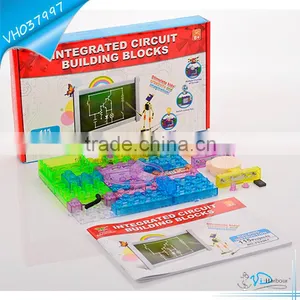 New Educational Plastic Circuit Building Blocks Toys thumbnail-1