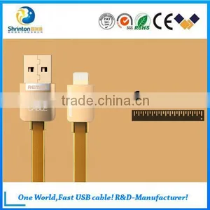 Remax Gold Kingkong TPE Copper Core 2.1A Safe Data Usb Cable thumbnail-1